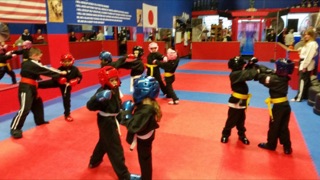 Students and instructors training at Williams Martial Arts in Rochester, NY