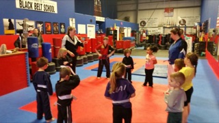 Students and instructors training at Williams Martial Arts in Rochester, NY
