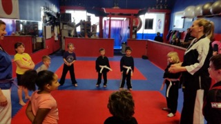 Students and instructors training at Williams Martial Arts in Rochester, NY