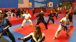 Students and instructors training at Williams Martial Arts in Rochester, NY