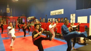 Students and instructors training at Williams Martial Arts in Rochester, NY