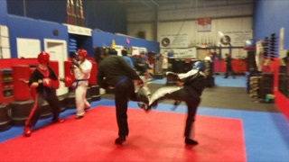Students and instructors training at Williams Martial Arts in Rochester, NY