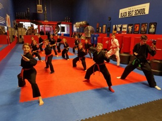Students and instructors training at Williams Martial Arts in Rochester, NY