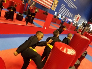 Williams Martial Arts youth karate class