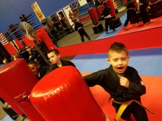 Students and instructors training at Williams Martial Arts in Rochester, NY